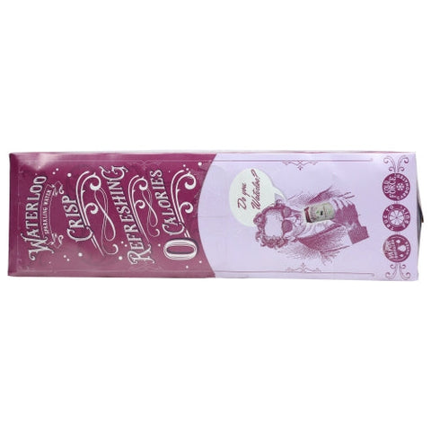 Waterloo Sparkling Water, Water Sprk Blk Chrry 12Pk, Case of 2 X 144 Oz Waterloo Sparkling Water
