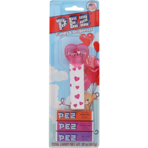 Pez, Dspnsr Blstr Valentn Asst, 0.87 Oz(Case Of 12) Pez