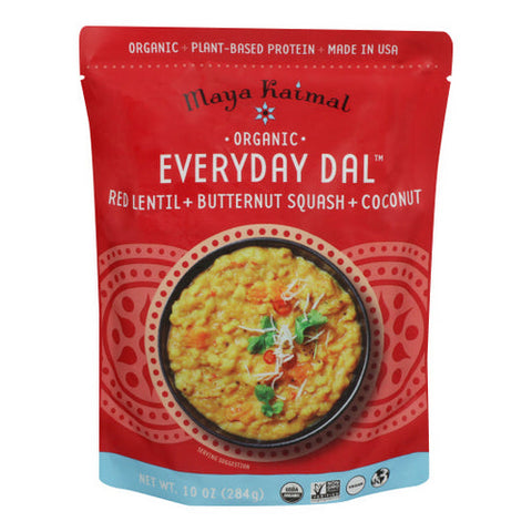 Maya Kaimal, Organic Everyday Dal  Red Lentil Butternut Squash Coconut, 10 Oz(Case Of 6) Maya Kaimal