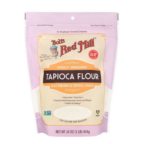 Bobs Red Mill, Tapioca Starch Flour, 16 Oz(Case Of 4) Bobs Red Mill