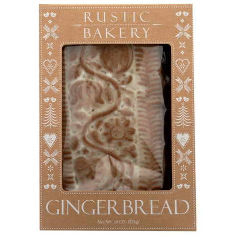 Rustic Bakery, Cookie Tiles Gingerbread, 10 Oz(Case Of 8) Rustic Bakery