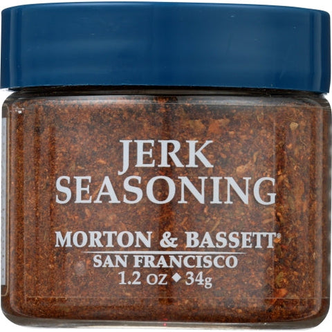 Morton & Bassett, Seasoning Jerk, 1.2 Oz(Case Of 3) Morton & Bassett