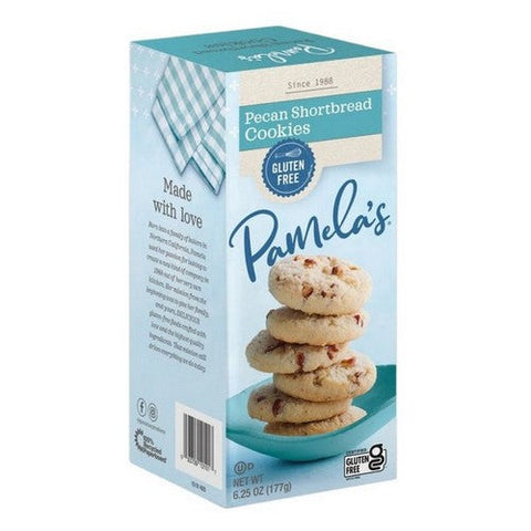Pamela's Products, Cookies Pecan Shortbread, 6.25 Oz(Case Of 6) Pamela's Products