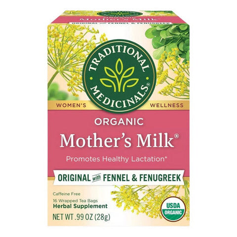Traditional Medicinals, Mother's Milk Tea, 16 Bags Traditional Medicinals