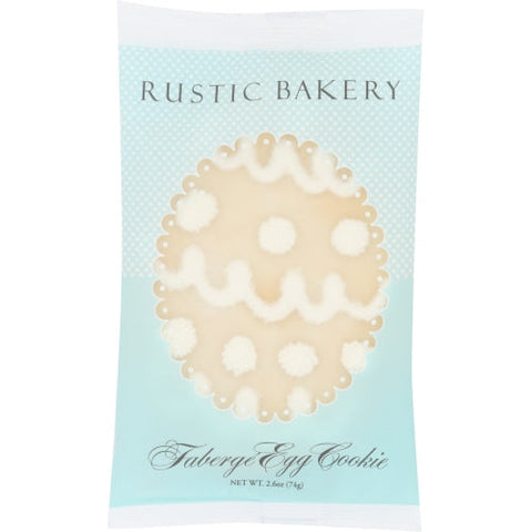 Rustic Bakery, Shortbread Farberge Eggs, 2.6 Oz(Case Of 24) Rustic Bakery