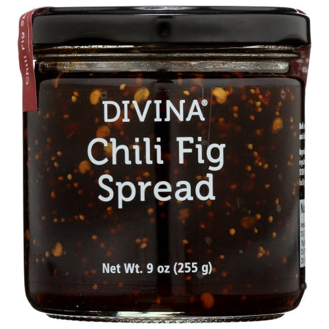 Divina, Spread Chili Fig, 9 Oz(Case Of 12) Divina