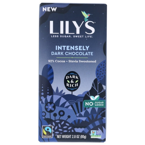 Lilys Sweets, Bar Drk Choc, 2.8 Oz(Case Of 12) Lilys Sweets