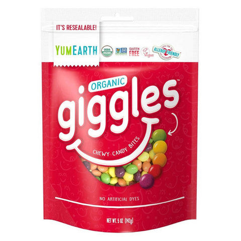 YumEarth, Candy Giggles Org, 5 Oz(Case Of 6) YumEarth