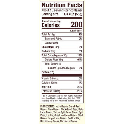 Bobs Red Mill, 13 Bean Soup Mix, 29 Oz(Case Of 4) Bobs Red Mill