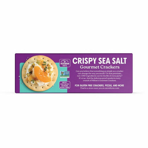 Milton's, Crackr Grmt Crspy Sea Slt, 6.8 Oz(Case Of 8)