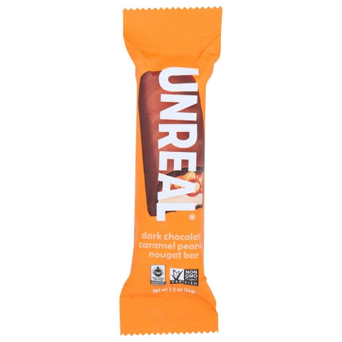 Unreal, Choc Bar Dk Cml Pnt Nougt, 1.2 Oz(Case Of 12) Unreal