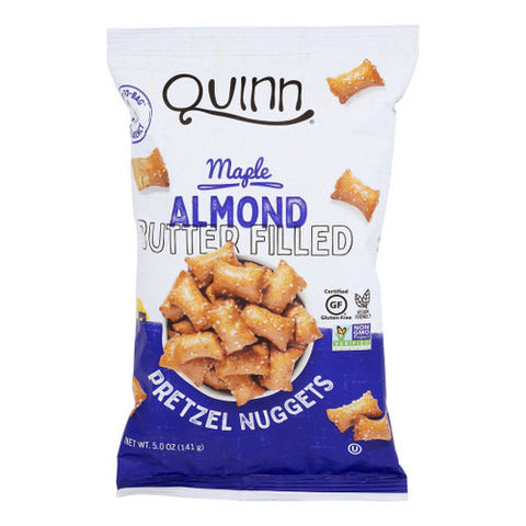 Quinn, Nugget Maple Almond Bttr, 5 Oz(Case Of 8) Quinn