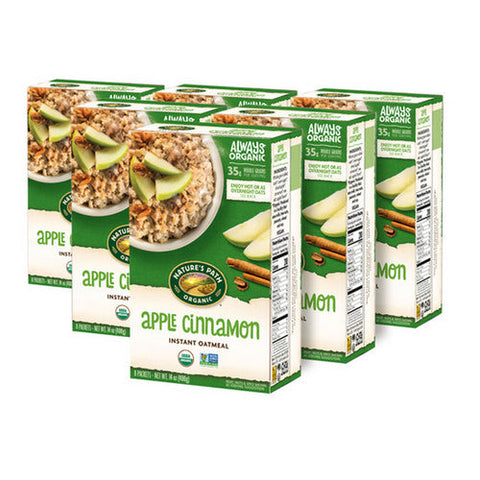 Natures Path, Organic Apple Cinnamon Oatmeal, 14 Oz(Case Of 6) Natures Path