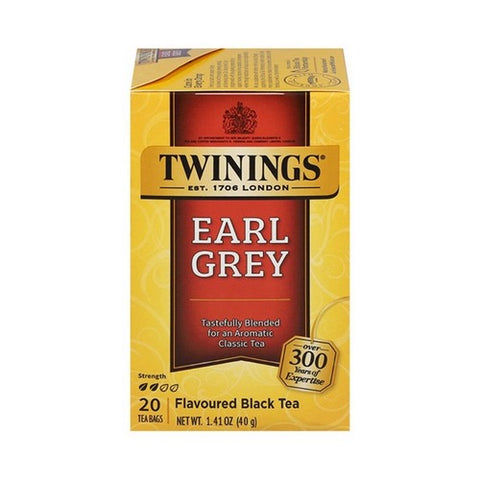 Twinings, Earl Grey Tea, 20 Bags(Case Of 6)