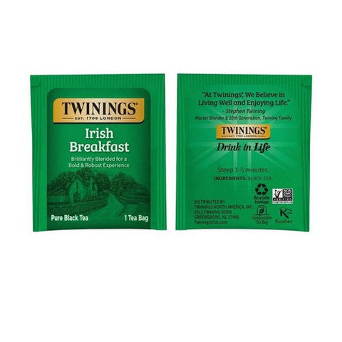 Twinings Tea, Tea Irsh Brkfst, 20 Bags(Case Of 6)