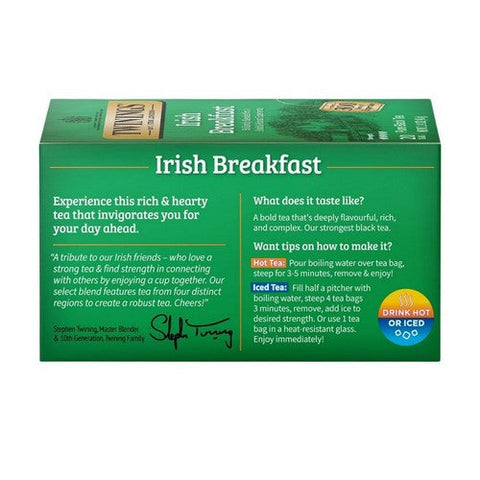 Twinings Tea, Tea Irsh Brkfst, 20 Bags(Case Of 6) Twinings Tea