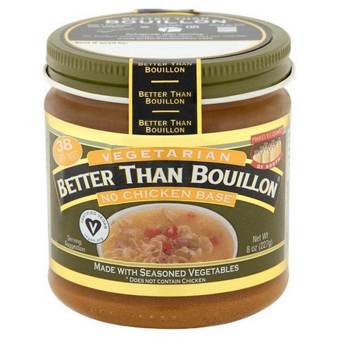 Better Than Bouillon, Base Vegan Vgtrn No Chckn, 8 Oz(Case Of 6) Better Than Bouillon