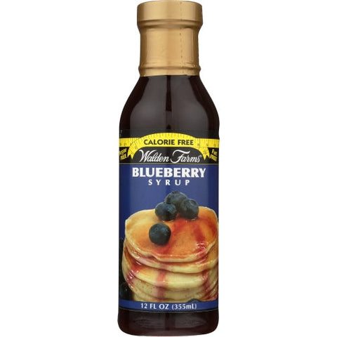 Walden Farms, Blueberry Syrup, 12 Oz(Case Of 6) Walden Farms