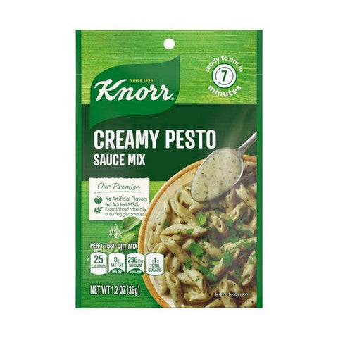 Knorr, Creamy Pesto Pasta Sauces, 1.2 Oz(Case Of 12) Knorr