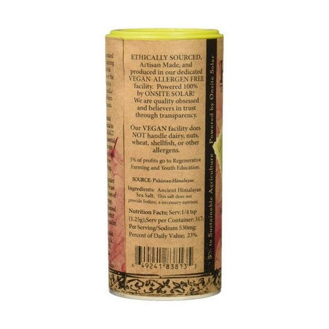 Himala Salt, Primordial Himalayan Sea Salt Fine Grain Shaker, 6 Oz Himala Salt