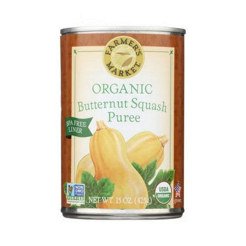 Farmers Market Foods, Organic Butternut Squash, 15 Oz(Case Of 12) Farmers Market Foods