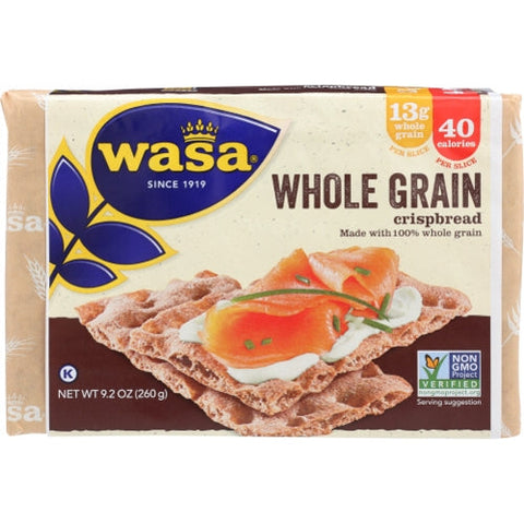 Wasa, Crispbread Whl Grain, 9.2 Oz(Case Of 12) Wasa