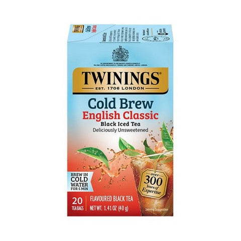 Twinings Tea, Tea Cold Brw Engl Clssc, 20 Bags(Case Of 6) Twinings Tea
