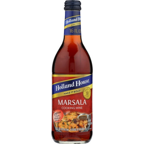 Holland House, Cook Wine Marsala, 16 Oz(Case Of 6) Holland House