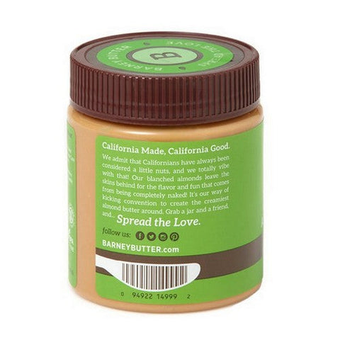 Barney Butter, Nut Bttr Almnd Crnchy, 10 Oz(Case Of 6) Barney Butter