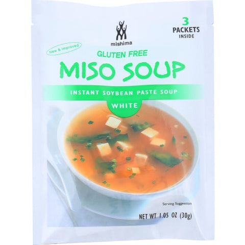 Mishima, Soup Inst White Miso, 1.05 Oz(Case Of 24) Mishima