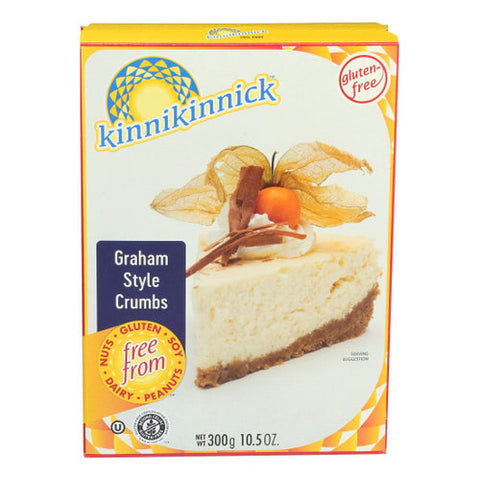 Kinnikinnick, C Rumbs Graham Style, 10.5 Oz(Case Of 6) Kinnikinnick