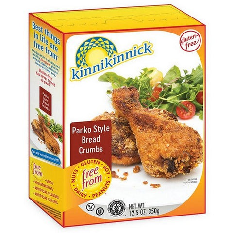 Kinnikinnick, P Anko Style Glutan Free Crumbs Bread, 12.5 Oz(Case Of 6) Kinnikinnick