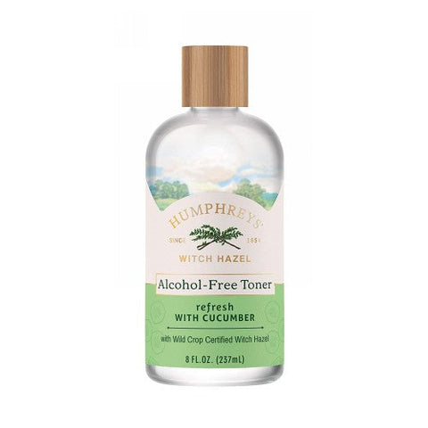 Humphreys Homeopathic Remedies, Witch Hazel Alcohol Free, Refresh with Cucumber 8 Oz Humphreys Homeopathic Remedies