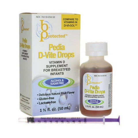 B Protected, Pedia D-Vite Drops, 50 ml B Protected