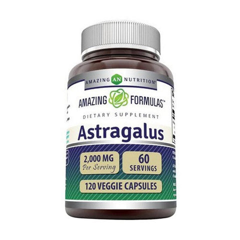 Amazing Nutrition, Amazing Formulas Astragalus, 1000 mg, 120 Caps Amazing Nutrition