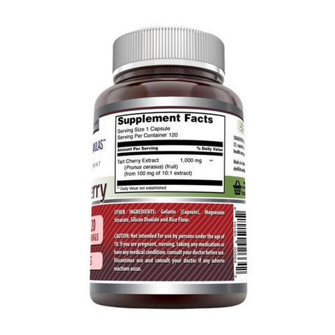 Amazing Nutrition, Amazing Formulas Tart Cherry Extract, 1000 mg, 120 Caps Amazing Nutrition