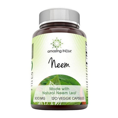 Amazing Nutrition, Amazing India Neem, 500 mg, 120 Veg Caps