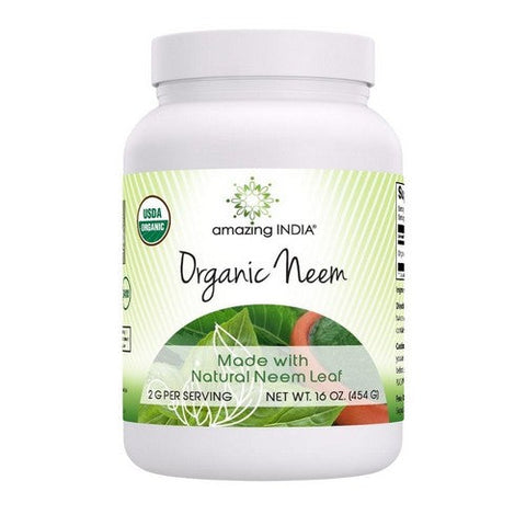Amazing Nutrition, Amazing India Organic Neem Powder, 16 Oz