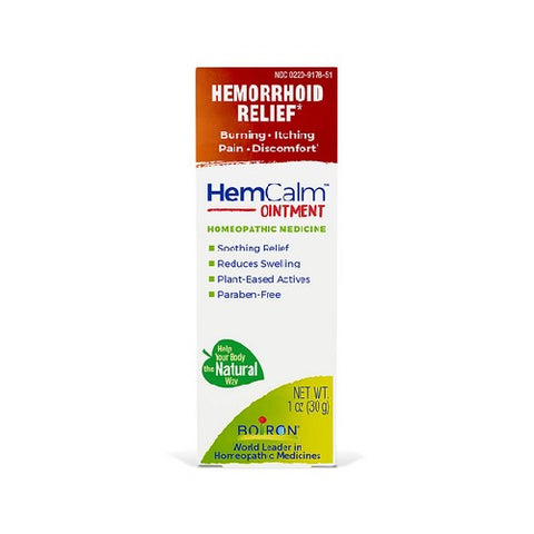 Boiron, HemCalm Ointment Hemorrhoid Relief, 1 Oz Boiron