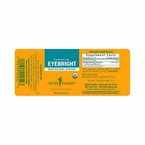 Herb Pharm, Eyebright, 1 Oz Herb Pharm