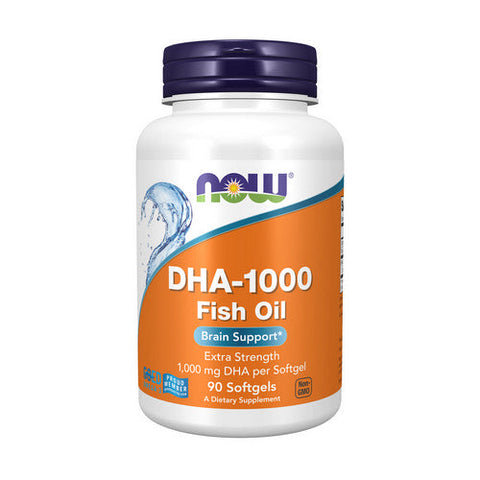 Now Foods, DHA-1000 Fish Oil Extra Strength, 1000 mg, 90 Softgels Now Foods