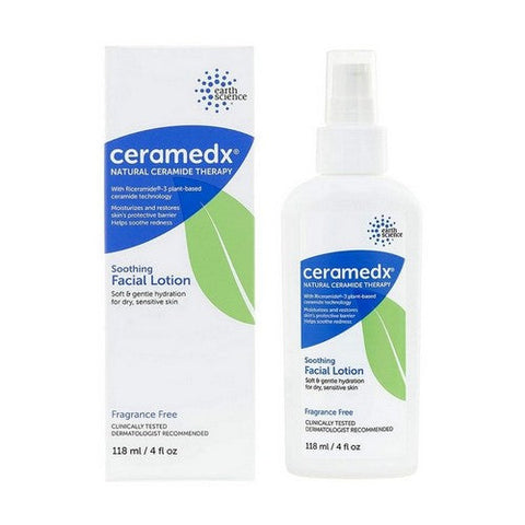 Ceramedx, Soothing Facial Lotion Fragrance Free, 4 Oz Ceramedx