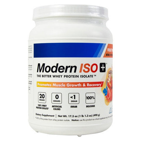 Modern Sports Nutrition, Modern Iso Plus Fruit Punch, 20 Count Modern Sports Nutrition