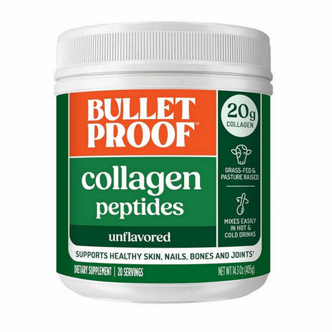 Bulletproof, Unflavored Collagen Protein, 14.3 Oz Bulletproof
