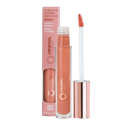 Mineral Fusion, Hydro-Shine Lip Gloss Bondi, .15 Oz Mineral Fusion