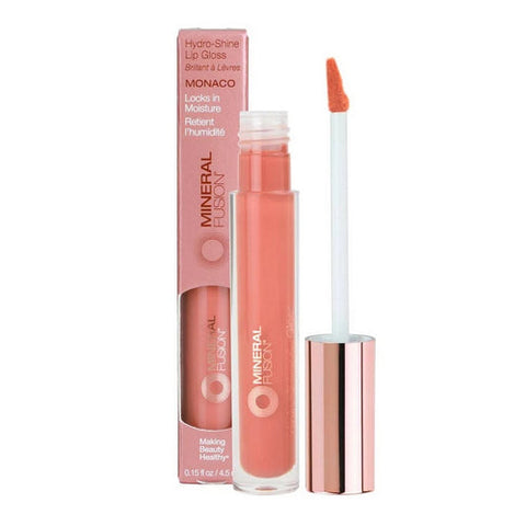 Mineral Fusion, Hydro-Shine Lip Gloss Monaco, .15 Oz Mineral Fusion