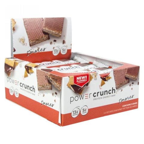 Power Crunch, Power Crunch S'Mores, 12 Count Power Crunch