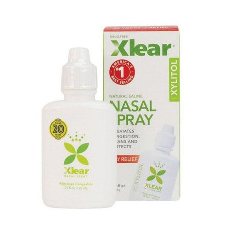 Xlear Inc, Natural Saline Nasal Spray, Spr Spray, 0.75 Oz Xlear Inc