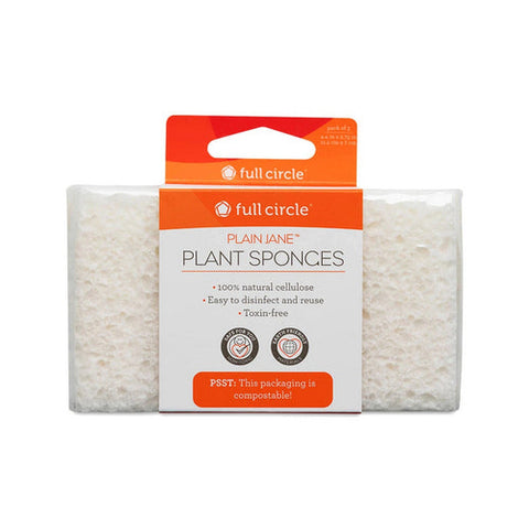 Full Circle Home, Plain Jane Plant-Based Sponges, 3 Count Full Circle Home
