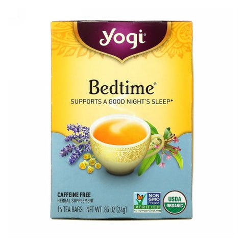 Yogi, Bedtime Tea Organic Caffeine Free, 16 Bags Yogi